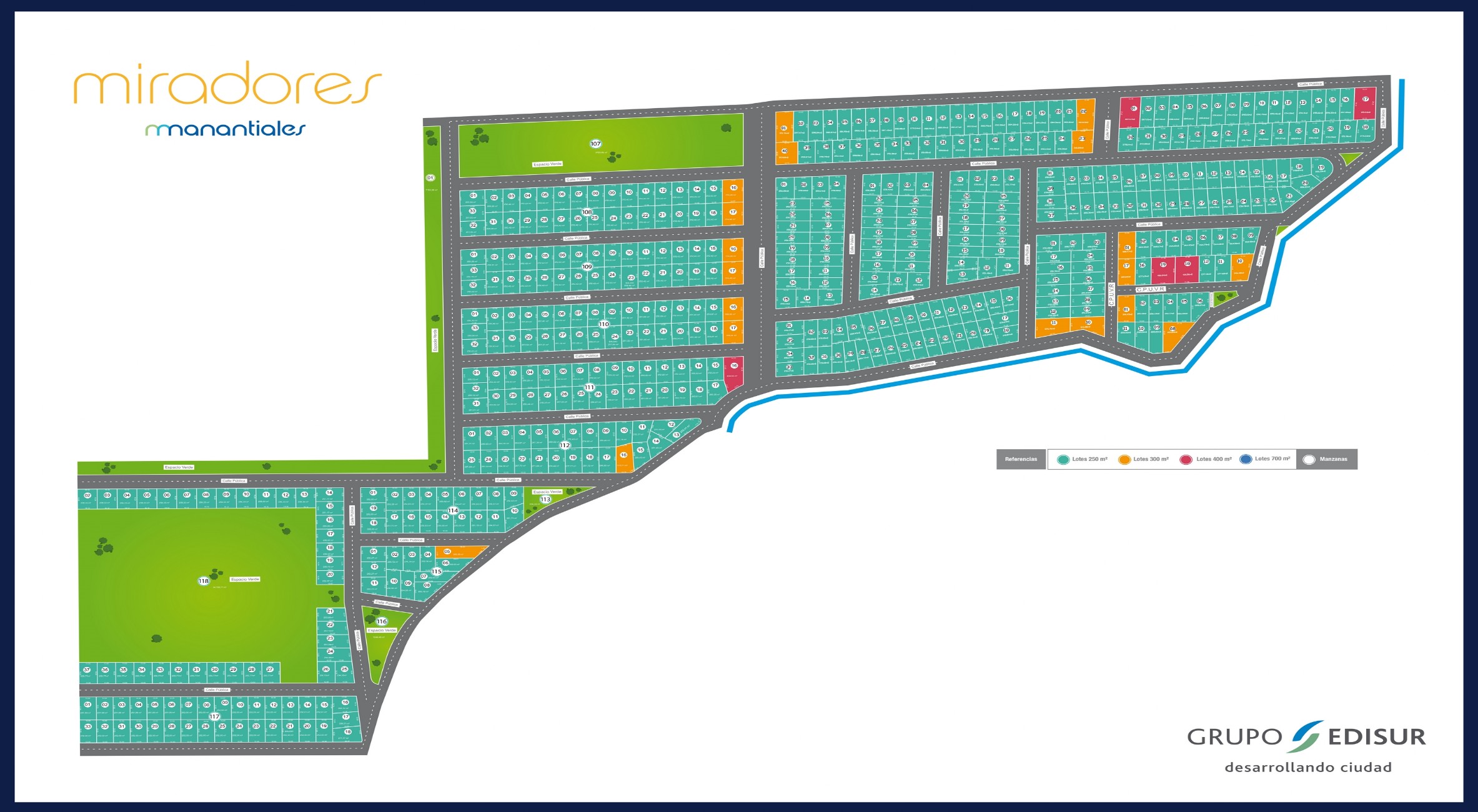 Miradores de Manantiales 2 - Lote en venta - Apto dúplex